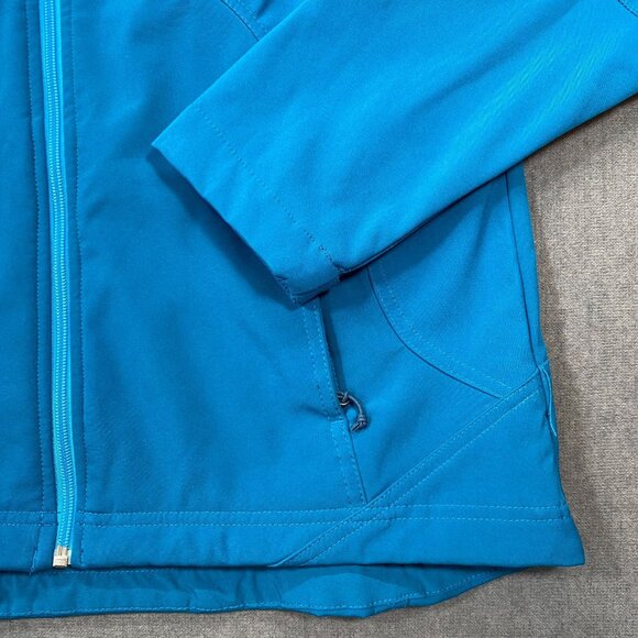 Double Diamond Womens Turquoise Full-Zip Softshell Jacket size XL Fleece Lined - Picture 8 of 16